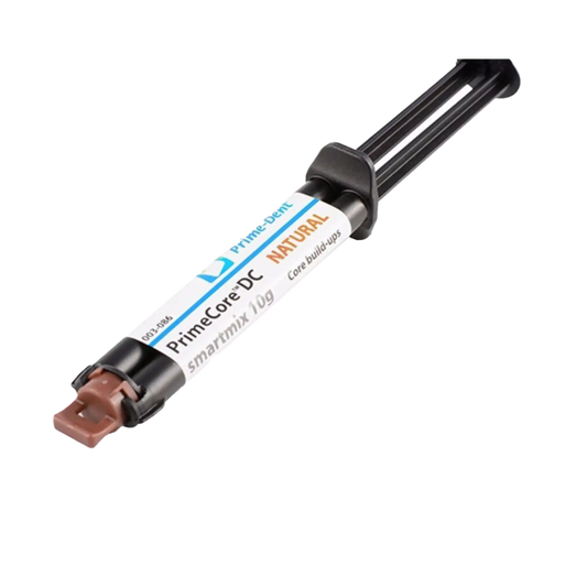 Prime-Dent - Prime Core DC Automix Dual Cure Core Build-Up Material, Shade A2, 10g Syringe, 1/Pk.