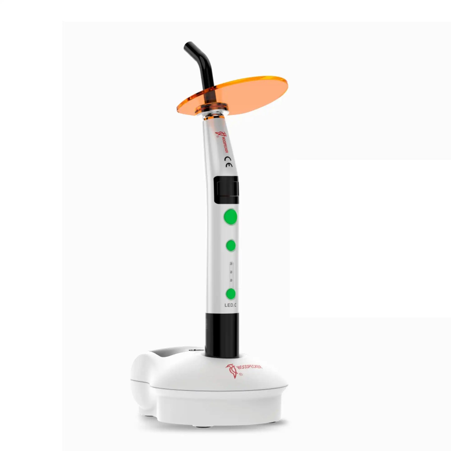 Woodpecker - LED Curing Light, Cordless, 800 - 1000 mW/cm2, Timer: 5, 10, 15, 20