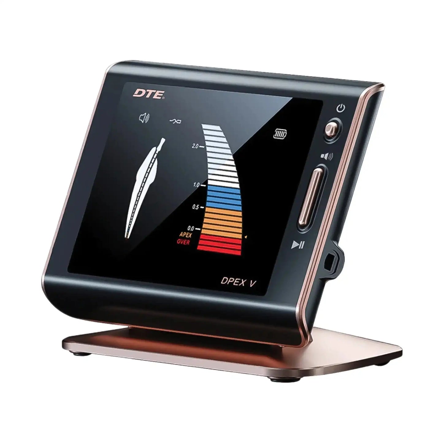 Woodpecker - DTE Dpex V Multi-Frequency Apex Locator - Black/Gold