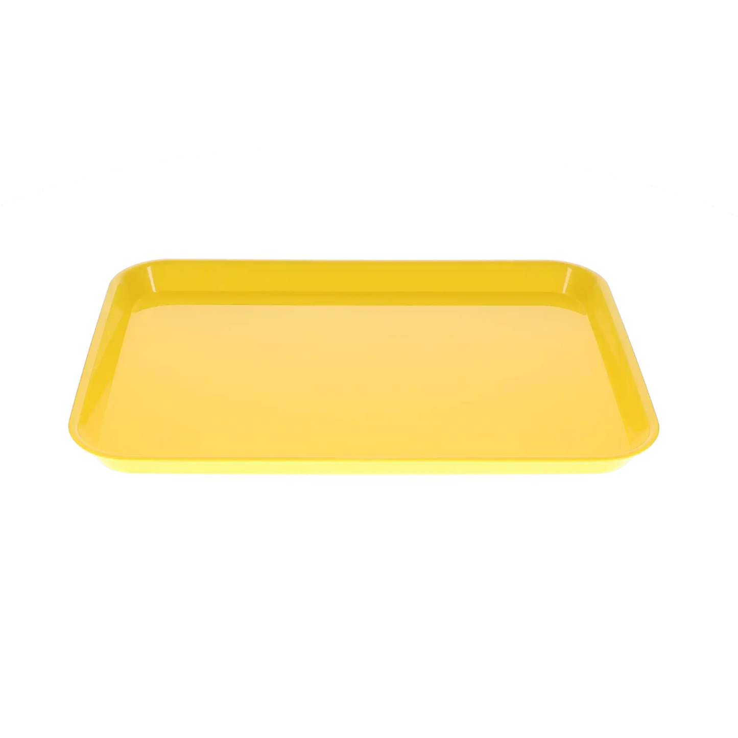 HSB - Set-up Tray Flat Size B (Ritter) - Yellow, Plastic, 13-3/8" X 9-5/8" X 7/8"- (Equiv 300BF-3)