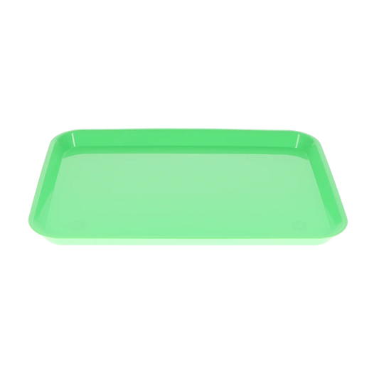 HSB - Set-up Tray Flat Size B (Ritter) - Green, Plastic 13-3/8" x 9-5/8" X 7/8" - (Equiv 300BF-4)