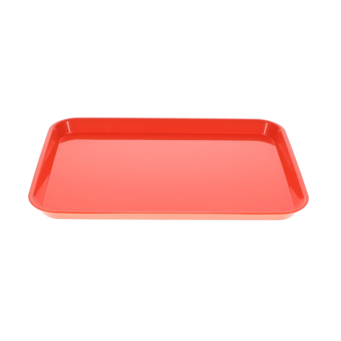 HSB - Set-up Tray Flat Size B (Ritter) - Flame, Plastic, 13-3/8" X 9-5/8" X 7/8" - (Equiv 300BF-5)
