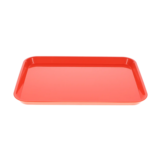 HSB - Set-up Tray Flat Size B (Ritter) - Flame, Plastic, 13-3/8" X 9-5/8" X 7/8" - (Equiv 300BF-5)