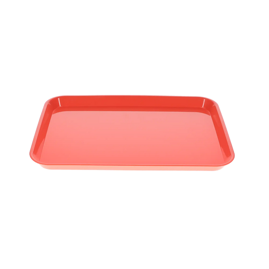 HSB - Set-up Tray Flat Size B (Ritter) - Coral, Plastic, 13-3/8" X 9-5/8" X 7/8" - (Equiv 300BF-6)