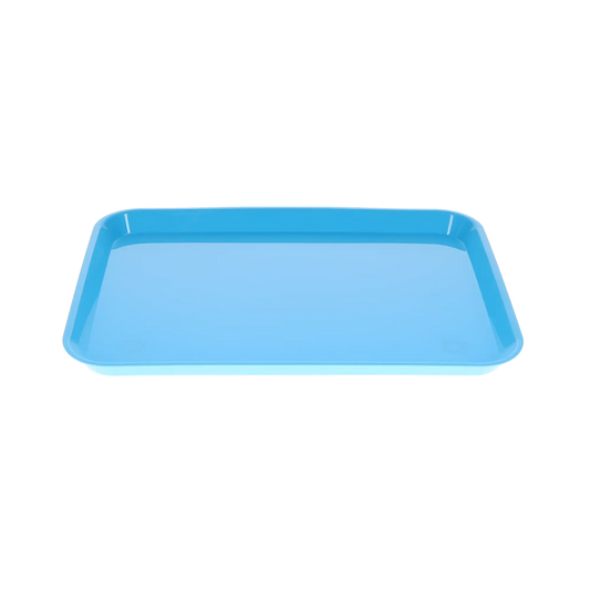 HSB - Set-up Tray Flat Size B (Ritter) - Neon Blue, Plastic, 13 3/8" x 9-5/8" X 7/8" - (Equiv 300BFS-2)