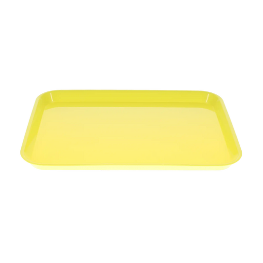 HSB - Set-up Tray Flat Size B (Ritter) - Neon Yellow, Plastic, 13 3/8" x 9-5/8" X 7/8" - (Equiv 300BFS-3)