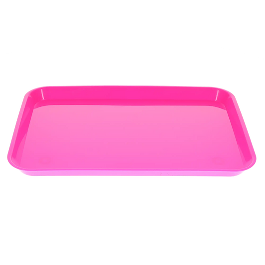 HSB - Set-up Tray Flat Size B (Ritter) - Neon Pink, Plastic, 13 3/8" x 9-5/8" X 7/8" - (Equiv 300BFS-6)