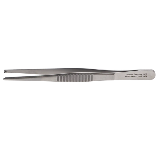 HSB - Tissue Forceps 5'' 1X2