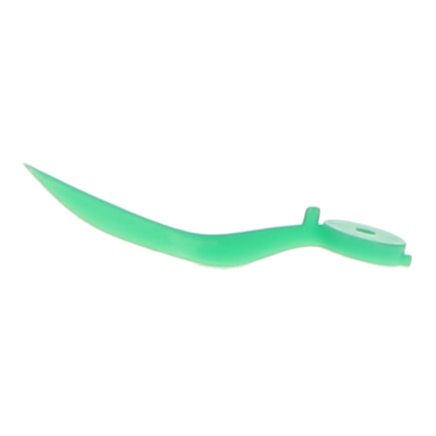 HSB - Dental Wedge with Hole - Small (13mm), Plastic, Green. Pack of 100