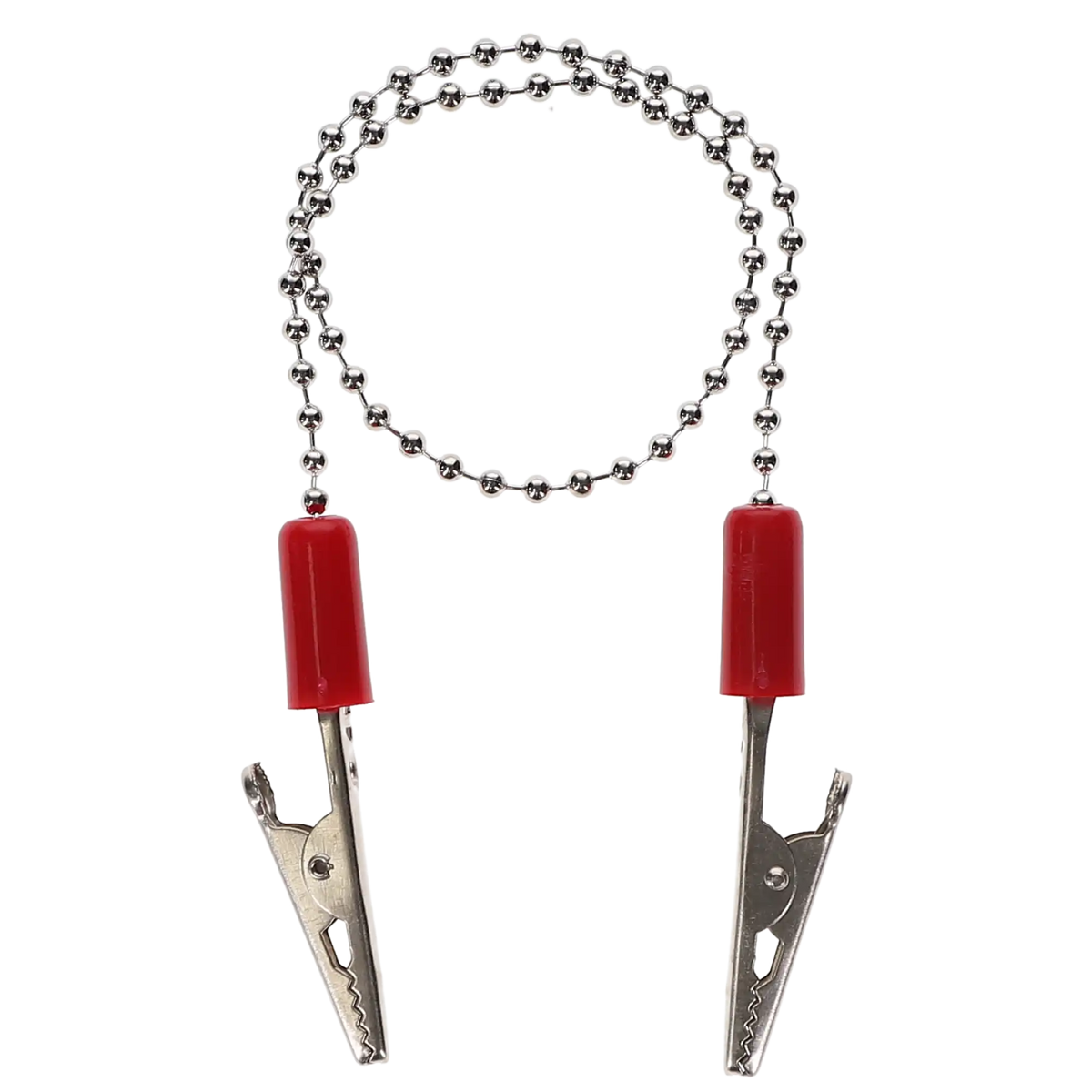 HSB - Bib Clip 3/Pk Chain Red