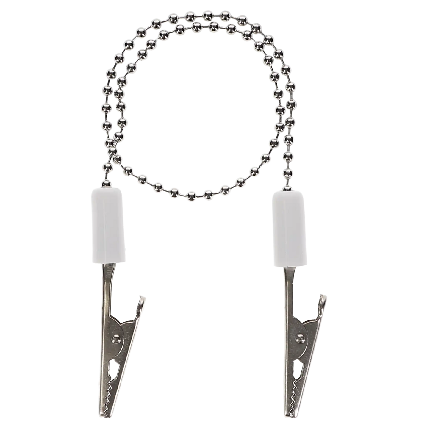 HSB - Bib Clip 3/Pk Chain White