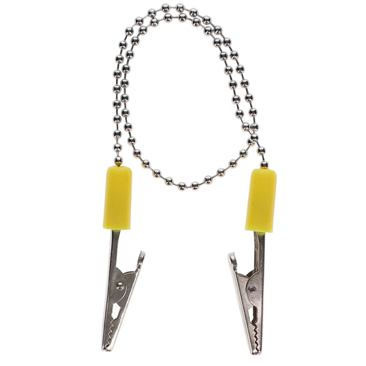 HSB - Bib Clip 3/Pk Chain Yellow