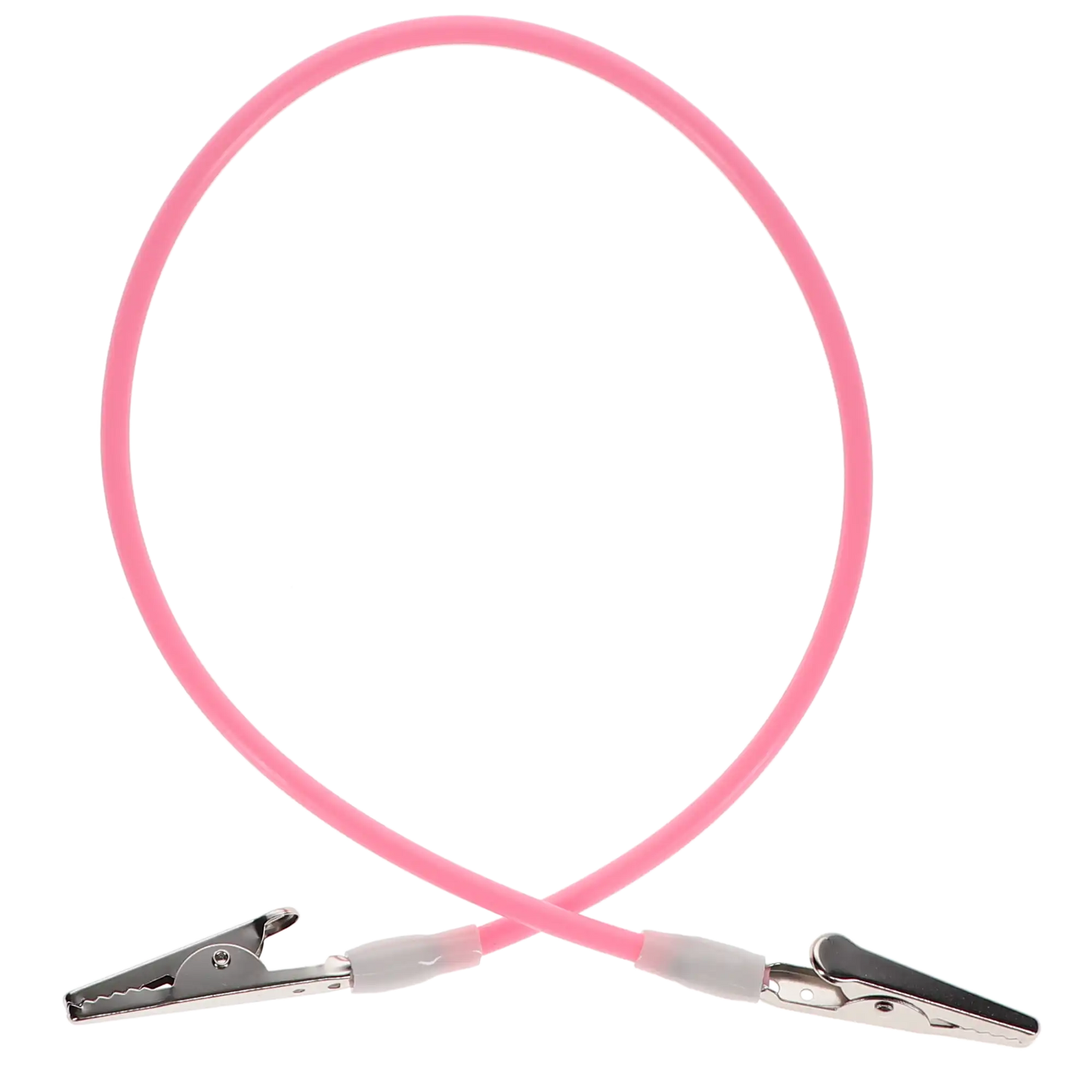 HSB - Bib Clip 3/Pk Plastic Non-Stretch Pink