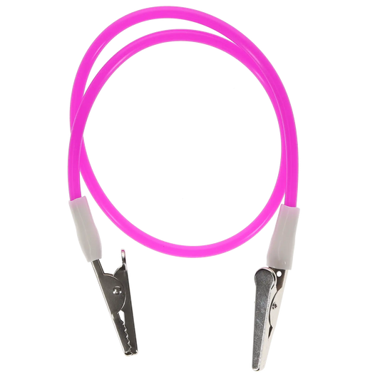 HSB - Bib Clip 3/Pk Plastic Non-Strech Purple