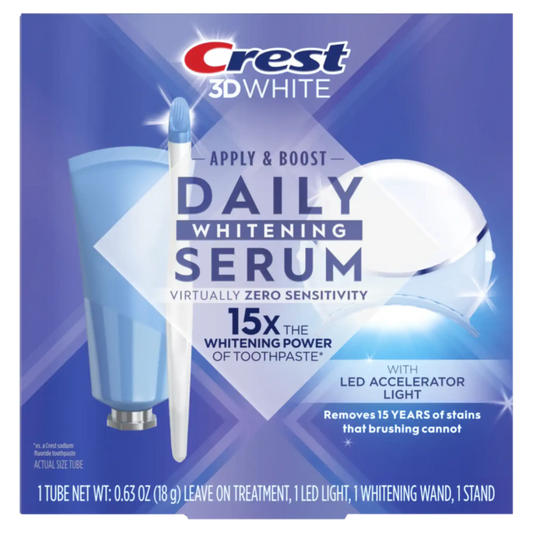 P&G - Includes approx. 32 applications (18g), Applicator Wand, Stand, LED Accelerator Light. 3/cs
