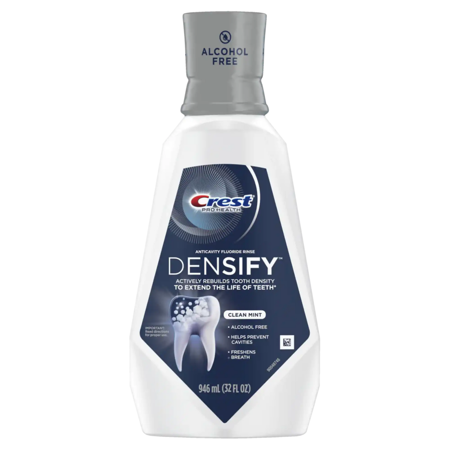P&G - Crest PH Densify Mouthwash, 946 mL, Clean Mint flavor, 6/cs **Discontinued