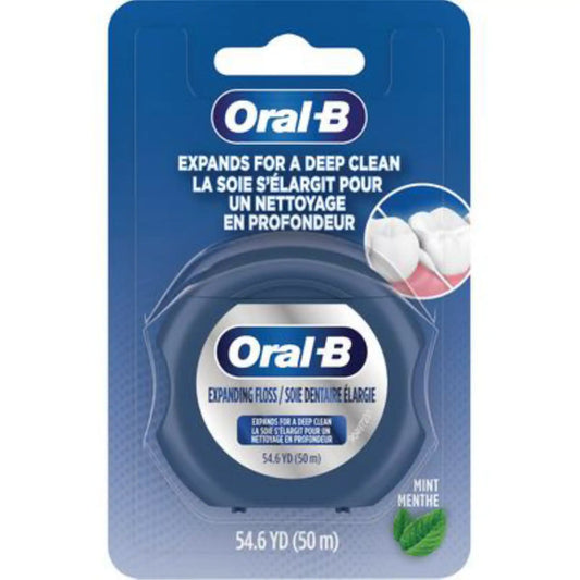 P&G - Expanding Floss, 50M Spool, Mint, 6/ctn
