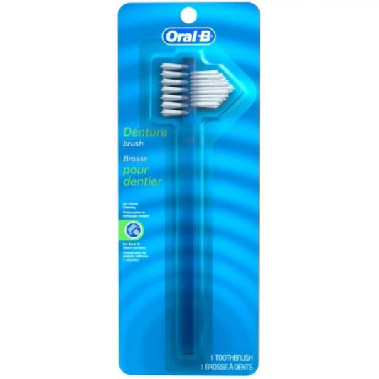 P&G - Oral-B Denture Toothbrush, Hard Blister Card, 6/pk, 72 pk/cs **Discontinued