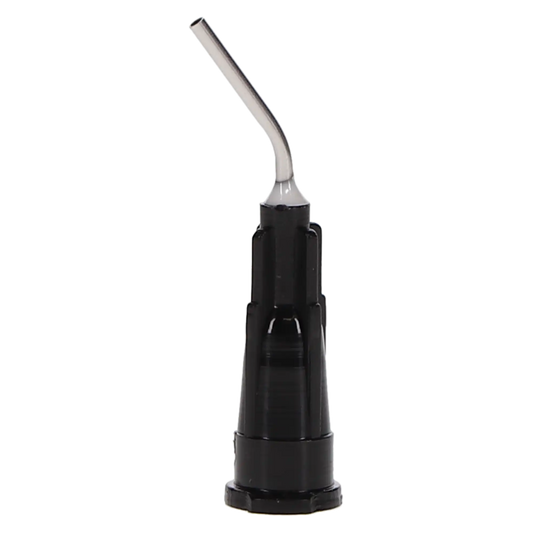 HSB - Pre-Bent Applicator Tips 19g Black 100/Pk