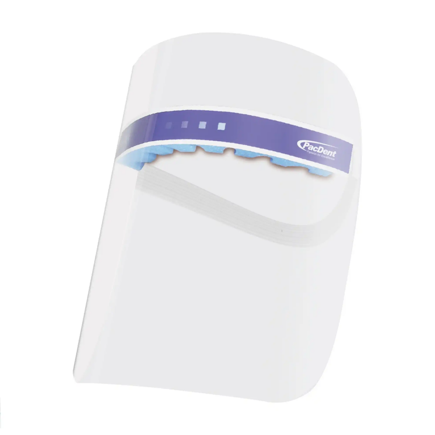 Pac-Dent - iShield Disposable Full Face Shields, Vented, 24/pks Lightweight
