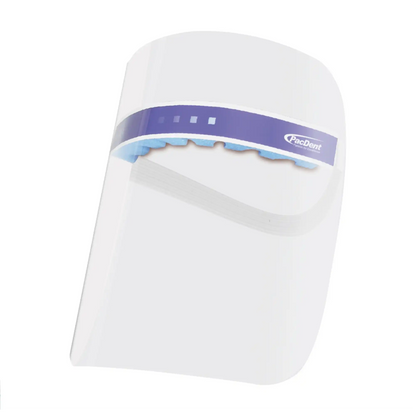 Pac-Dent - iShield Disposable Full Face Shields, Vented, 24/pks Lightweight
