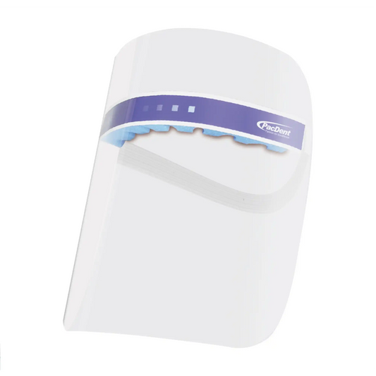 Pac-Dent - iShield Disposable Full Face Shields, Vented, 24/pks Lightweight