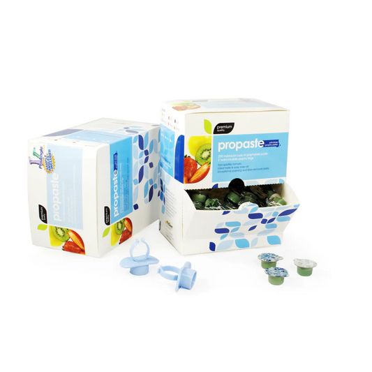 Pac-Dent - ProPaste Medium Grit Assorted Flavored Prophy Paste with Fluoride 200/Bx
