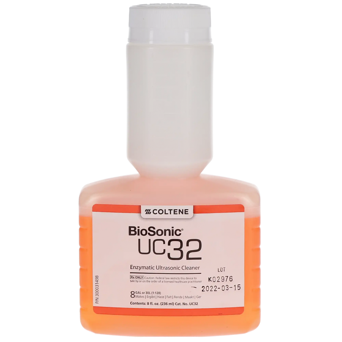 Coltene - BioSonic Enzymatic Ultrasonic Cleaner Concentrate, dilution ratio of 1:128