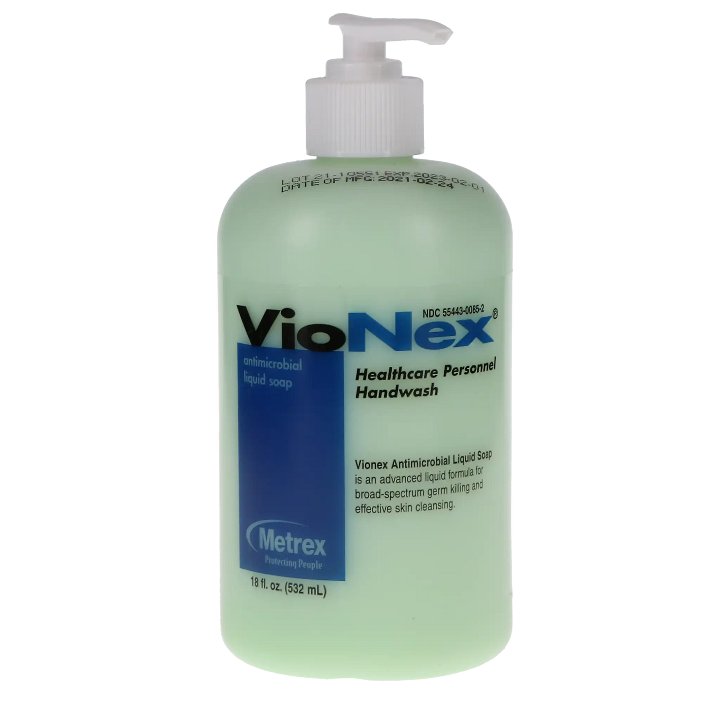 VioNex Antimicrobial Liquid Soap 18 oz Pump Bottle 18oz/Bt - (Loose)