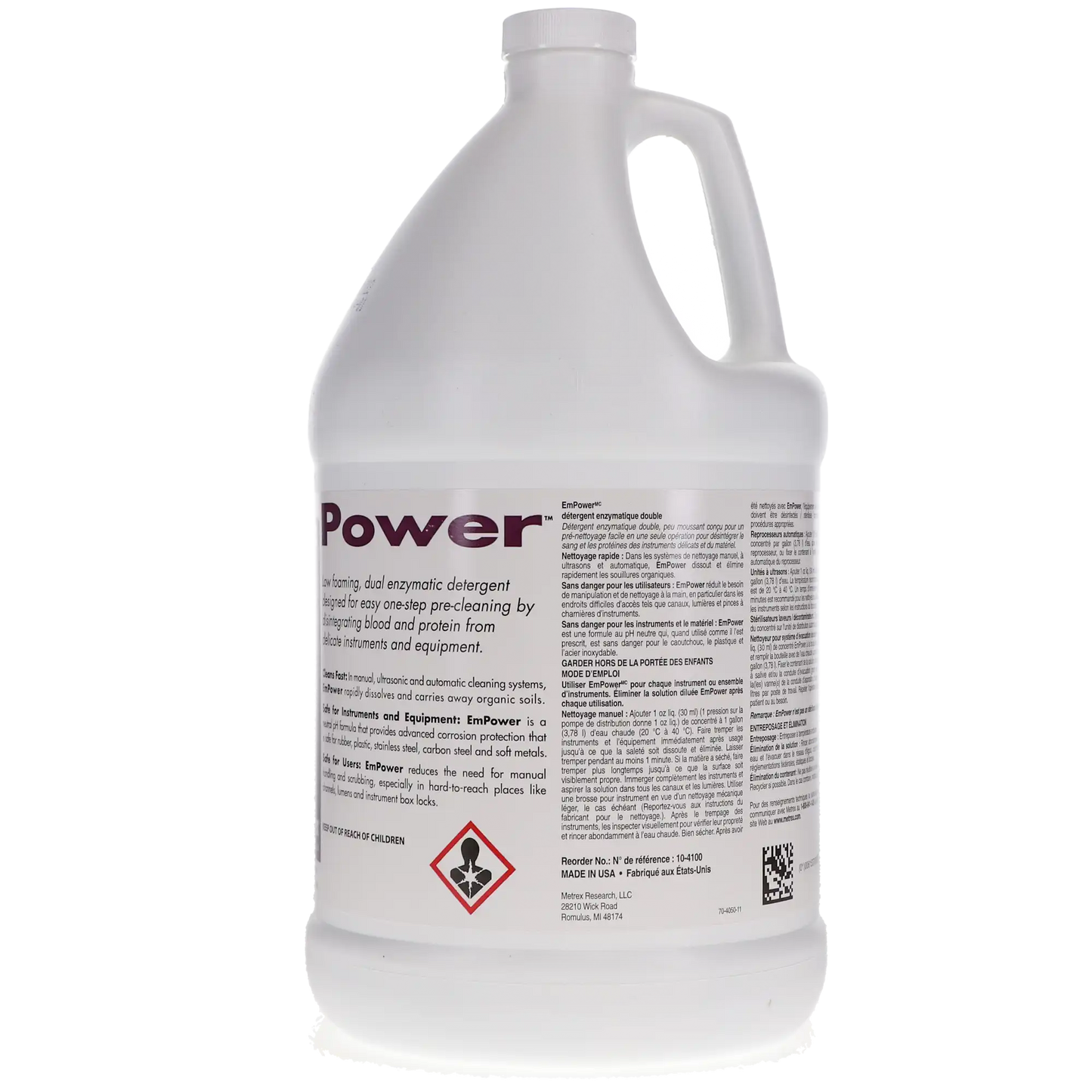 EmPower Dual Enzymatic Detergent 1 Gallon Breeze 1/Ga