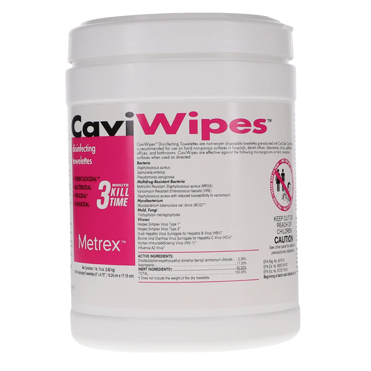 CaviWipes Disinfectant Towelette Large 160/Cn