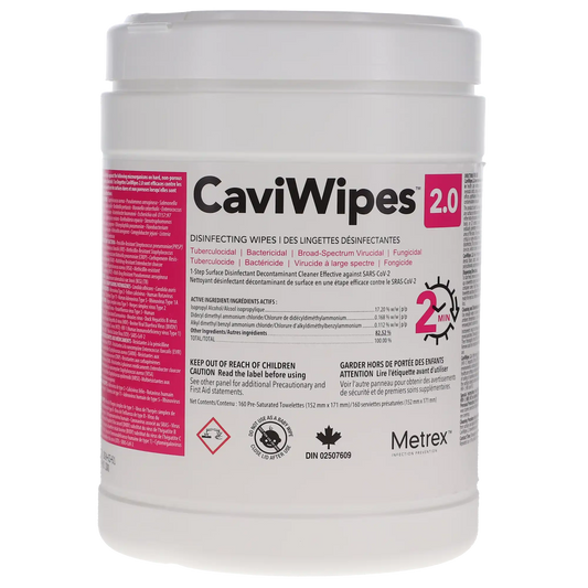 CaviWipes 2.0 Large 160/Can