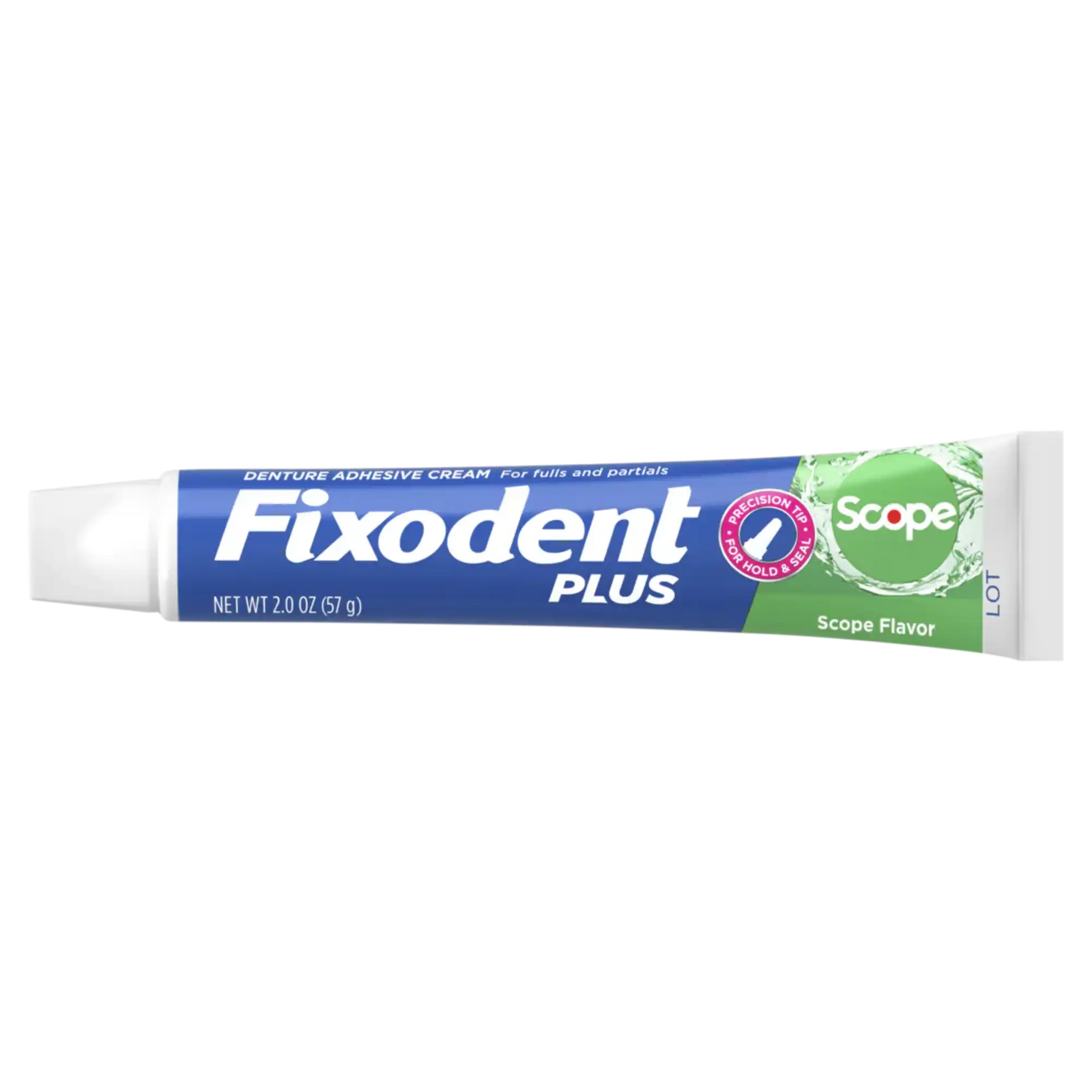 P&G - Fixodent Plus Scope Denture Adhesive 2oz Tube 24/Case (replaces PROC-80362547).