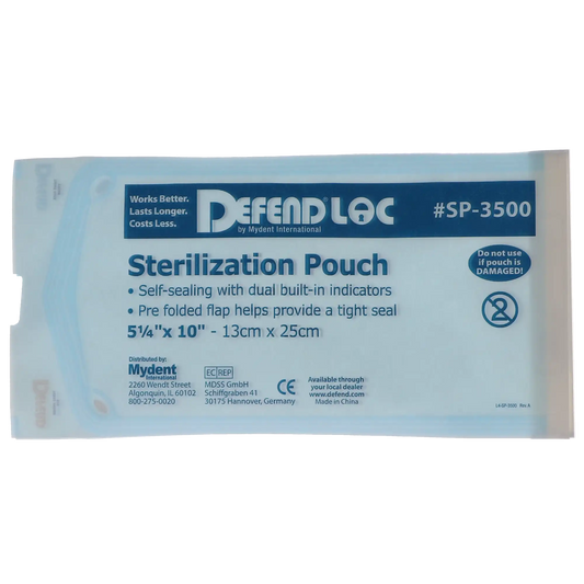 Defend - Sterilization Pouch 200/Box 3.5" X 10"