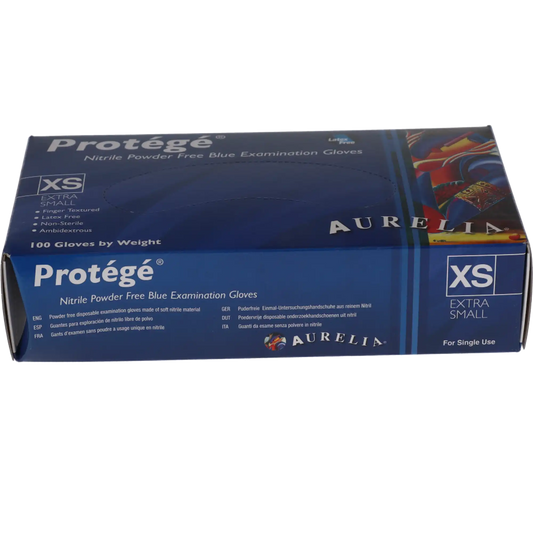 Aurelia - Protege Blue Nitrile Glove X-Small 100/Bx