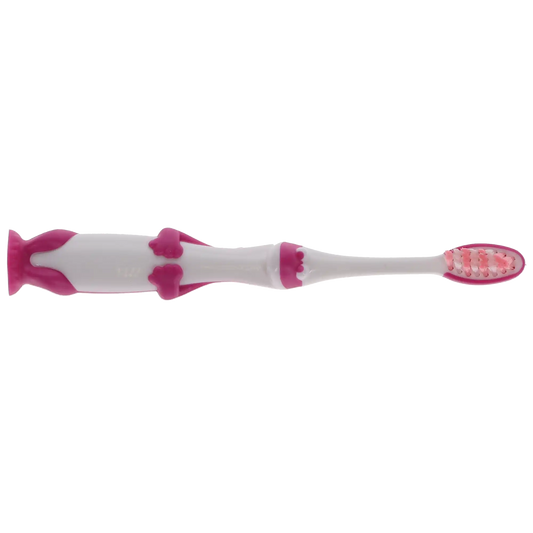 Oraline - Kid's Dinosaur Suction Cup Toothbrush 72/Cs