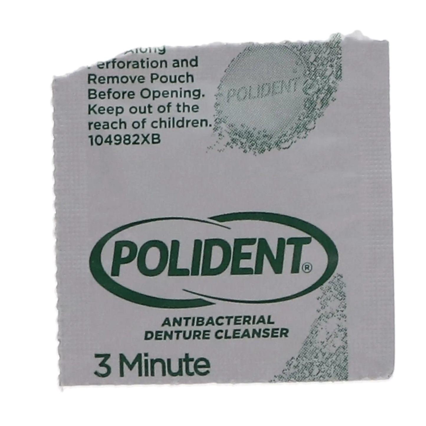 Polident? 3-Minute Antibacterial Cleanser, 84 tablets/box, 6 boxes/cs **Discontinued, see GLA-209009