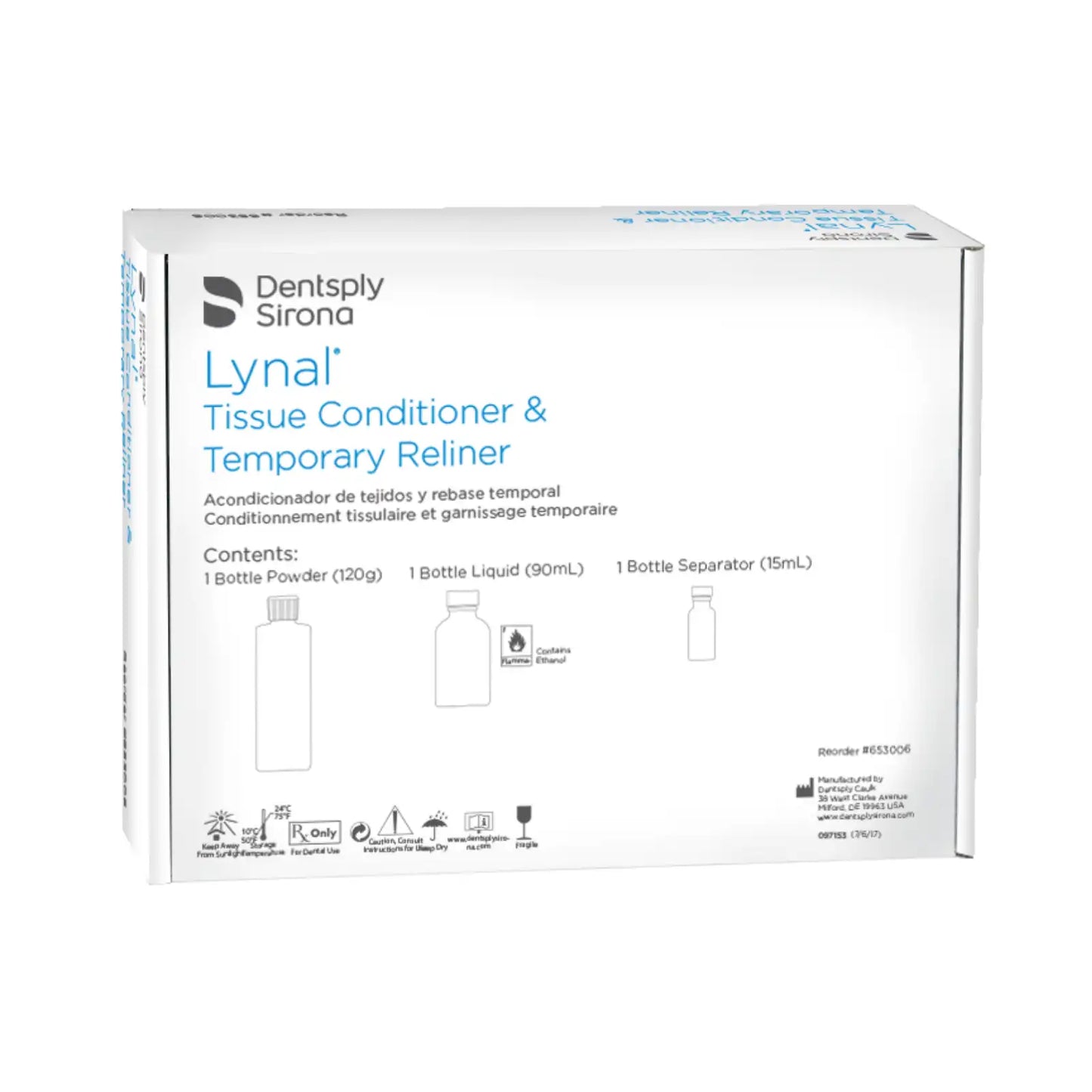 Lynal Tissue Conditioner & Temporary Reliner Pack