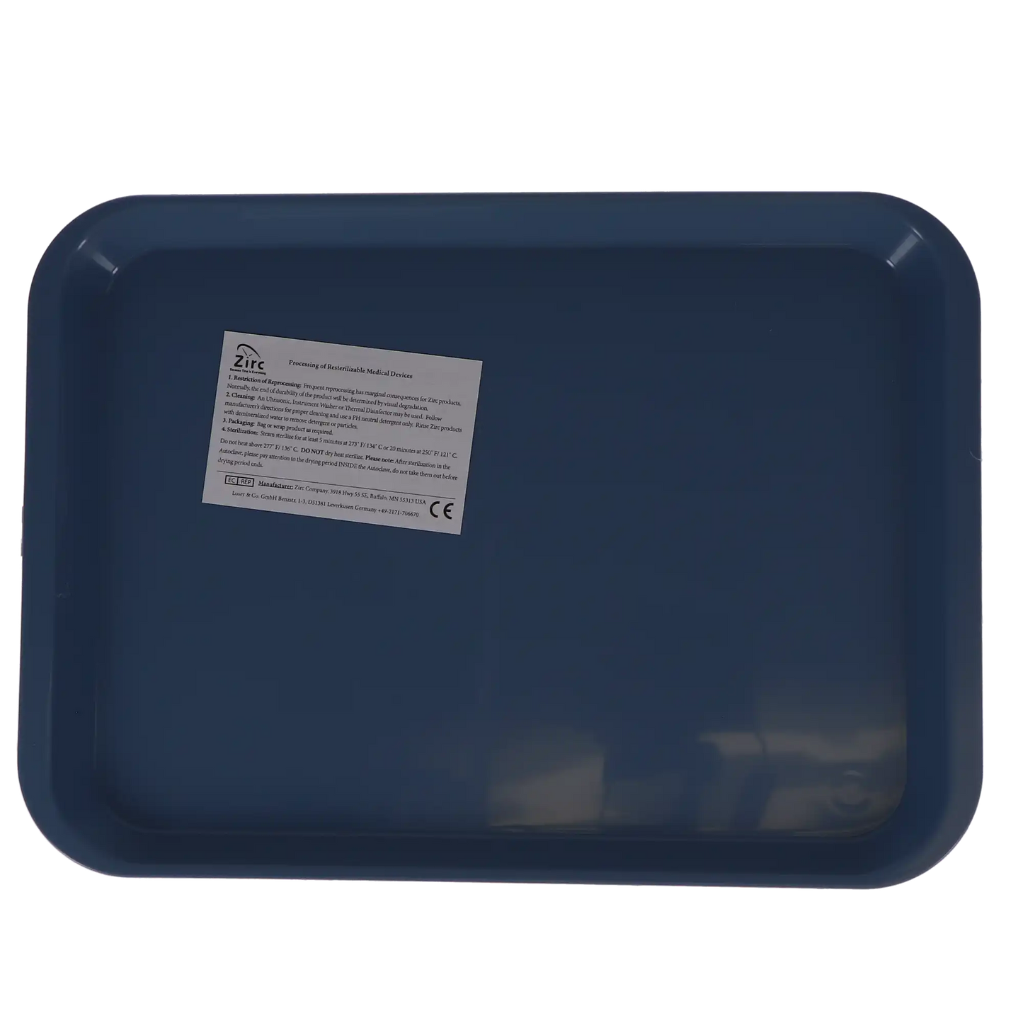 Zirc - B-Lok Flat Tray Classic Blue