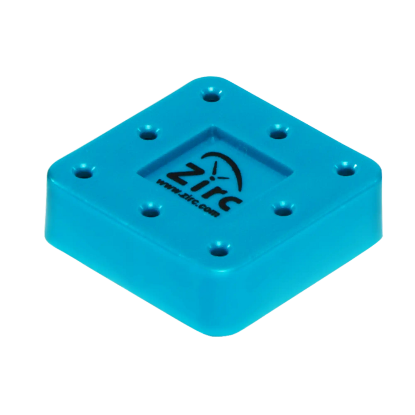 Zirc - Bur Block 8 Hole Vibrant Blue