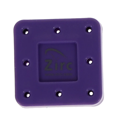 Zirc - Bur Block 8 Hole Vibrant Purple