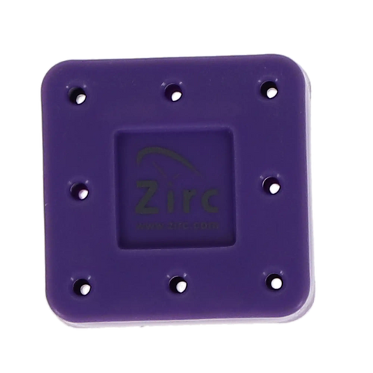 Zirc - Bur Block 8 Hole Vibrant Purple