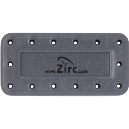 Zirc - Bur Block 14 Hole Gray