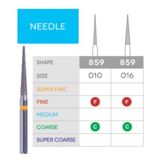 3D - Sabur - Needle Diamonds 859-016C 10/Pk