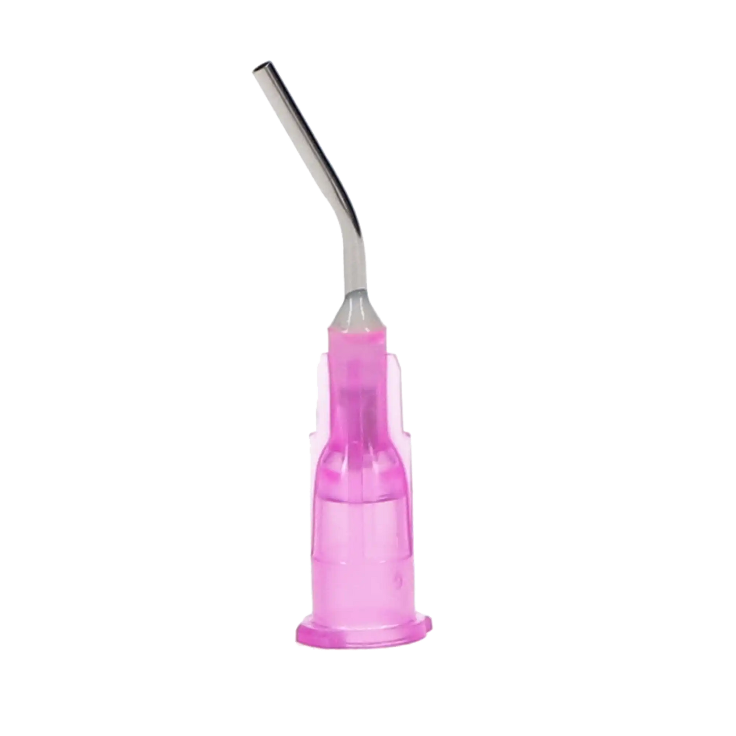 3D - Pre-Bent Applicator Tips 18g Pink 100/Pk