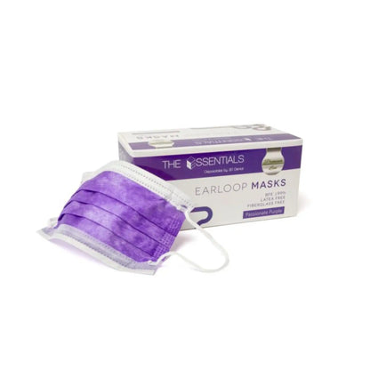 3D - Earloop Premium Masks 3-Ply 50/Bx Bodacious Blue (Level 2)