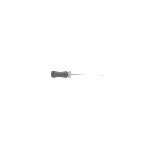 HSB - K-File, Stainless Steel, 21 mm, # 08, Grey, 6/Pk