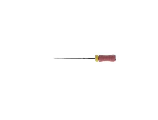 HSB - K-File, Stainless Steel, 25 mm, # 06, Pink, 6/Pk