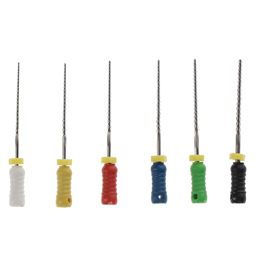 HSB - K-File, Stainless Steel, 25 mm, # 45-80, Assorted, 6/Pk