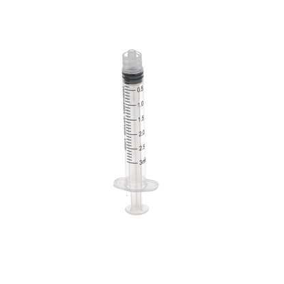 3D - Luer Lock Endo Irrigation 3Cc Syringes 100/Bag